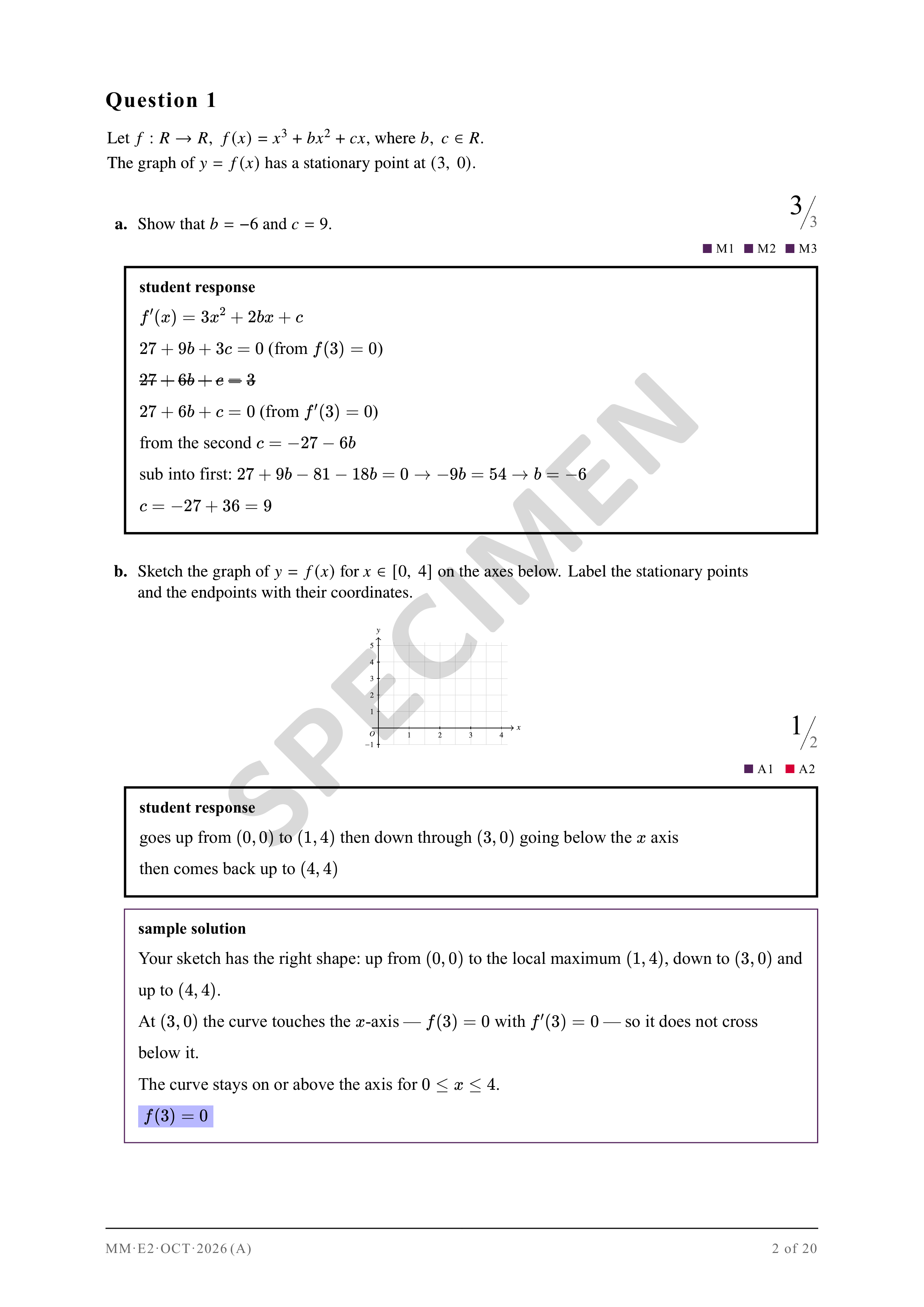 Sample report, page 2 of 20